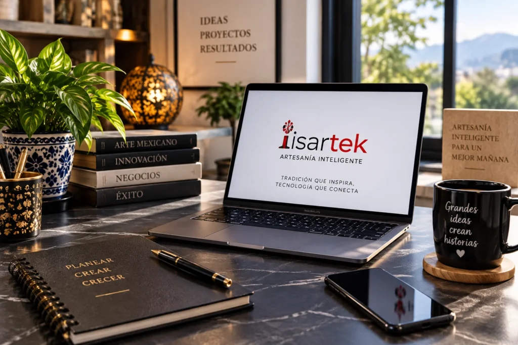 Espacio de trabajo de Isartek para personalización de artesanía inteligente para negocios